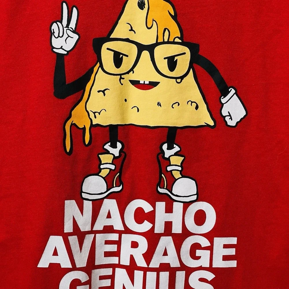 The Children's Place Novelty Graphic‎ Long Sleeve Shirt Red Size S 5-6) NWT